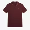 M3600 Herrenhemd Oxblood Brown