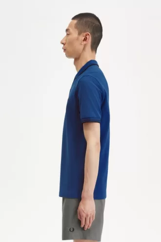 M3600 Herrenhemd Shaded Cobalt Navy Navy