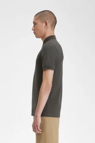 M6000 Herrenhemd Field Green Oatmeal