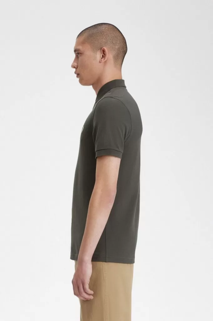 M6000 Herrenhemd Field Green Oatmeal