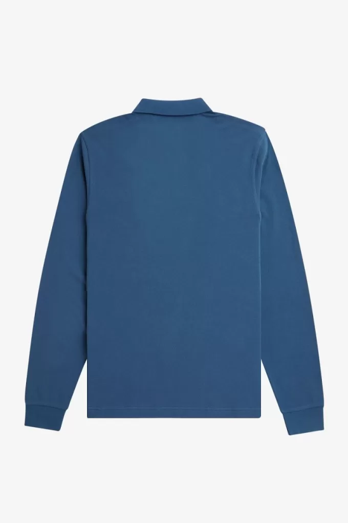 M6006 Herrenhemd Midnight Blue Light Aqua