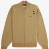 Metallic-Strickbomber-Damenjacken 1964 Gold