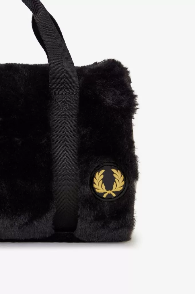 Mini Barrel Damentaschen Schwarz