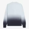 Ombre Herren-Cardigan Hellblau