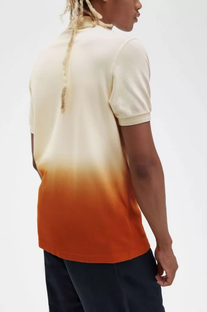 Ombre Herrenhemd Silky Peach Ombre Herrenhemd Silky Peach