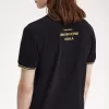 Osaka M12 Herren Poloshirt Schwarz Champagner Osaka M12 Herren Poloshirt Schwarz Champagner