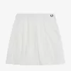 Plissee-Tennis-Damenröcke Schneeweiß