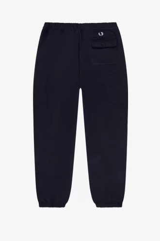 Pocket Detail Sweat Herrenhose Navy