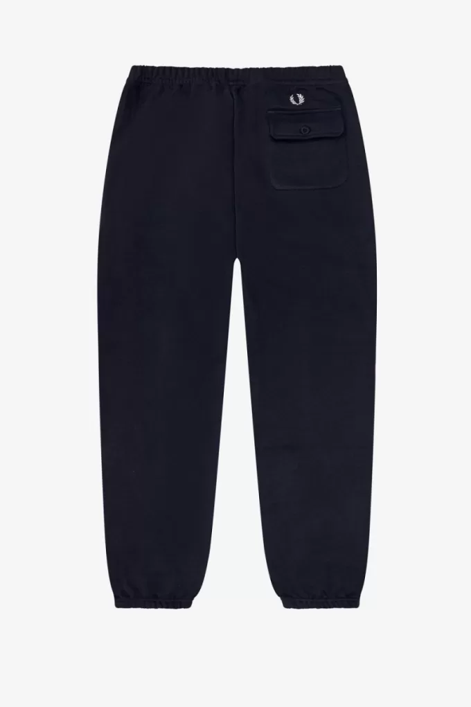 Pocket Detail Sweat Herrenhose Navy