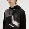 Rave Graphic Kapuzenpullover für Herren, Schwarz