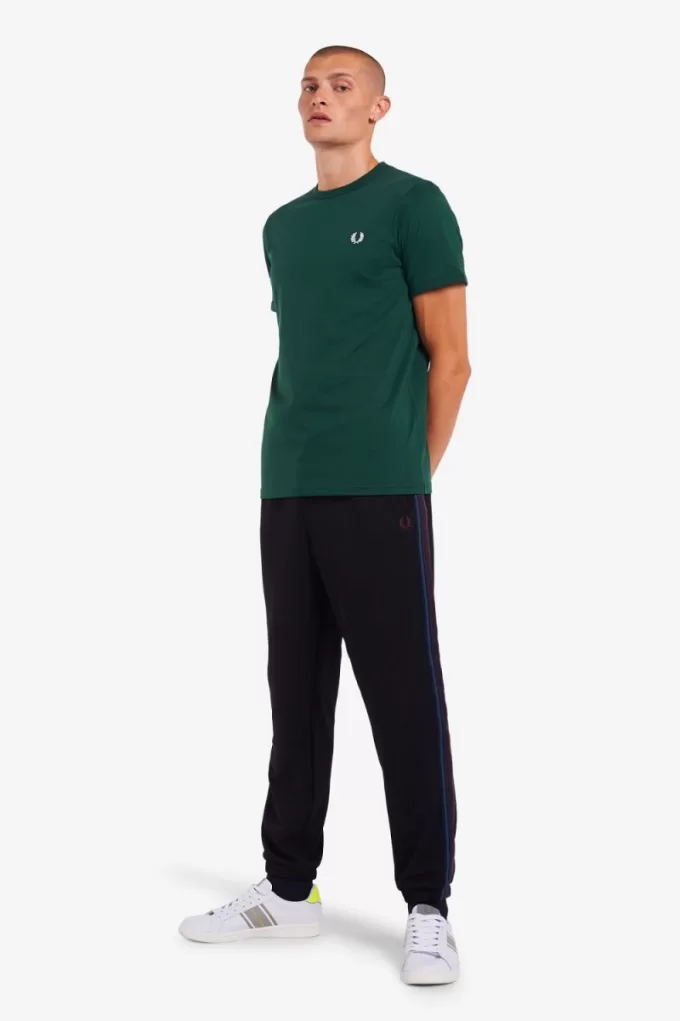 Ringer Herren T-Shirt Efeugrün