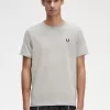 Ringer Herren T-Shirt Grau