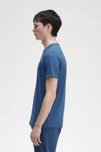 Ringer Herren T-Shirt Mitternachtsblau