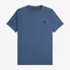 Ringer Herren T-Shirt Mitternachtsblau