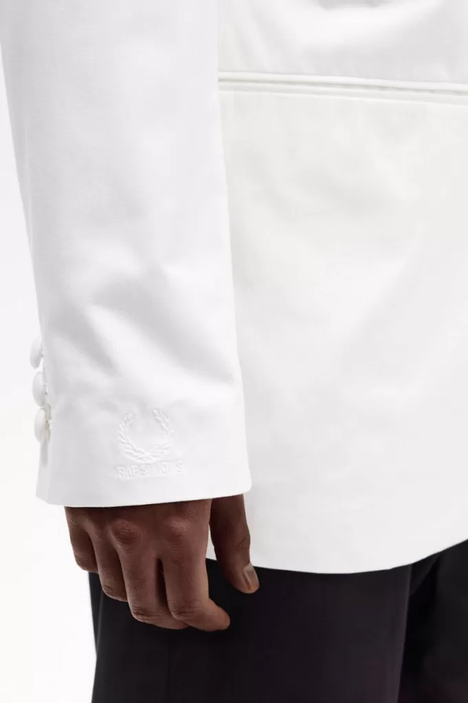 Schalkragen-Blazer Herrenjacken Weiß