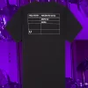Seoul Ringer Herren T-Shirt Schwarz