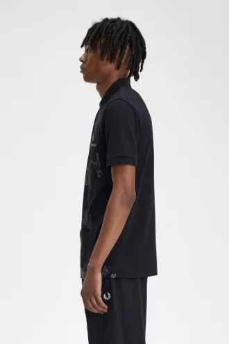 Skull Herrenhemd Schwarz