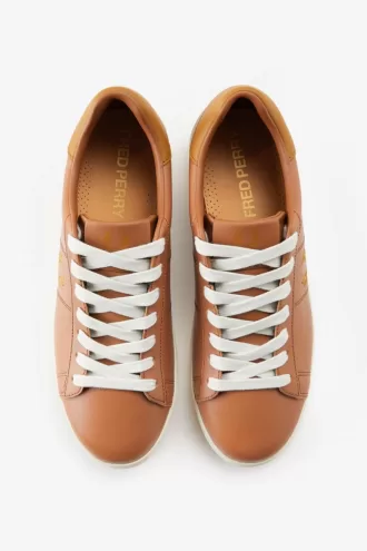 Spencer Damen-Tennisschuhe Dark Tan Dark Coffee