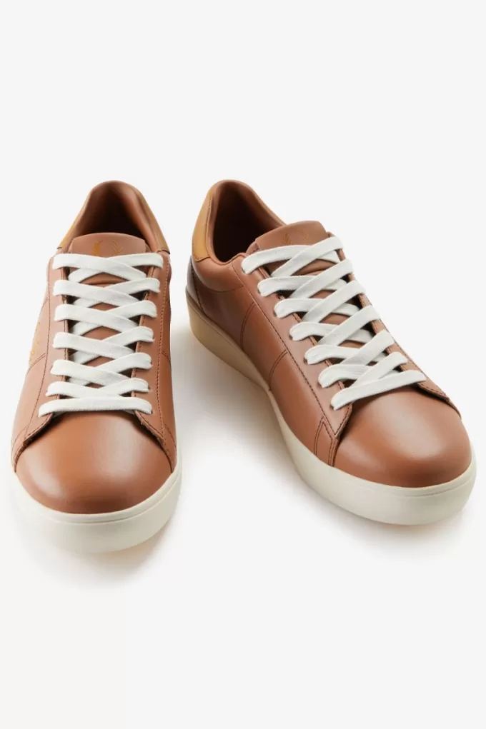 Spencer Damen-Tennisschuhe Dark Tan Dark Coffee