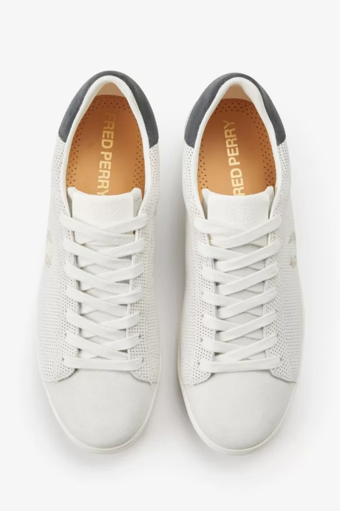 Spencer Herren-Tennisschuhe Snow White Oatmeal