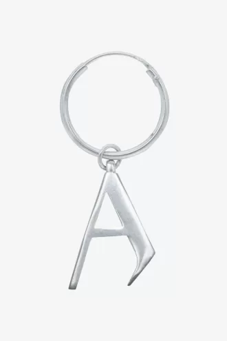 Sterling Silber Ohrring Herrenschmuck Metallic Silber