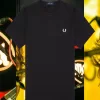 Stockholm Ringer Herren T-Shirt Schwarz
