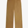 Straight Leg Herrenhose Braun