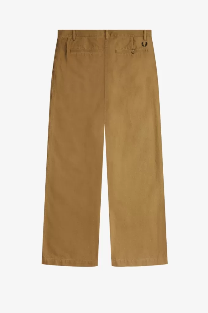 Straight Leg Herrenhose Braun