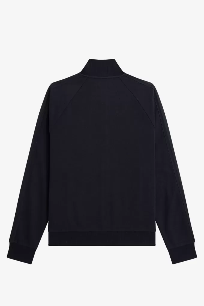 Strickband-Trainingsjacken für Herren, Marineblau