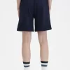 Sweat Damen Shorts Navy