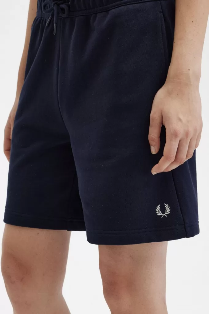 Sweat Damen Shorts Navy