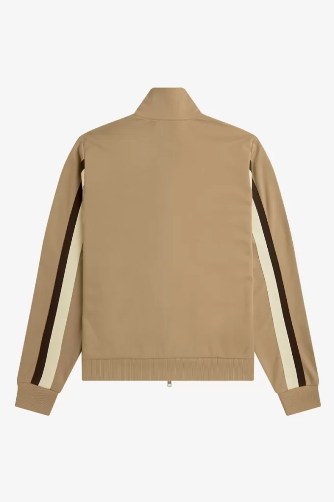 Tape Detail Herren-Trainingsjacken Grün