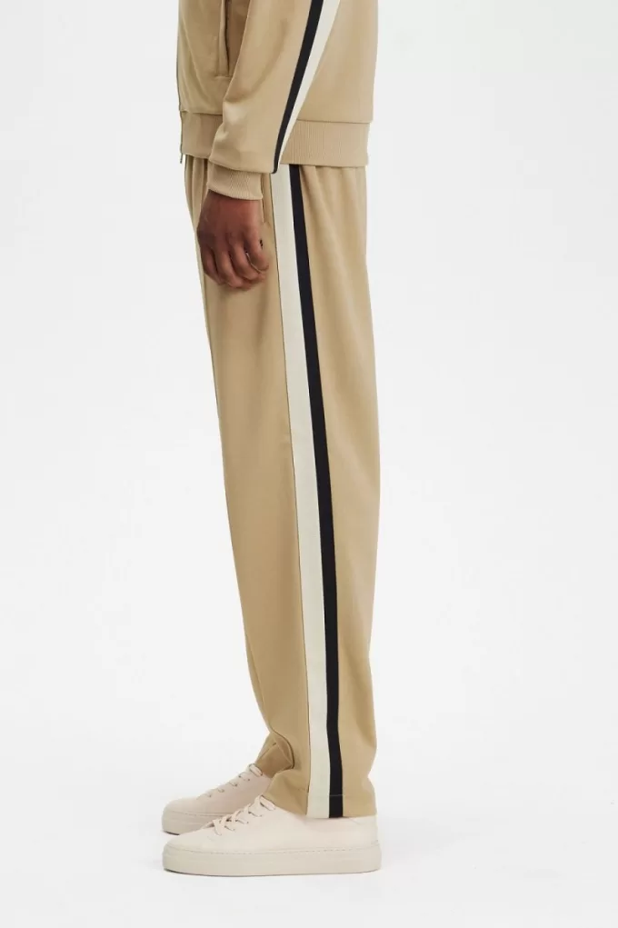 Tape Detail Track Herrenhose Grün