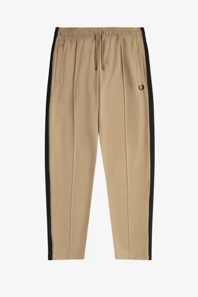 Tape Detail Track Herrenhose Grün