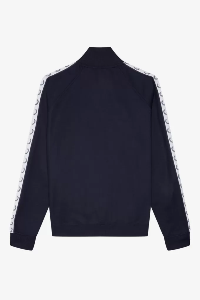 Taped Herren-Trainingsjacken Carbon Blue