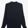Taped Long Sleeve Herren T-Shirt Schwarz Taped Long Sleeve Herren T-Shirt Schwarz