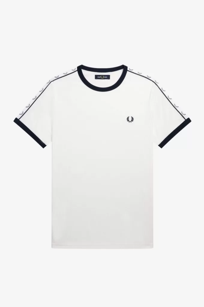 Taped Ringer Herren T-Shirt Schneewittchen