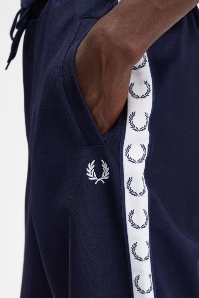 Taped Track Herrenhose Carbon Blue