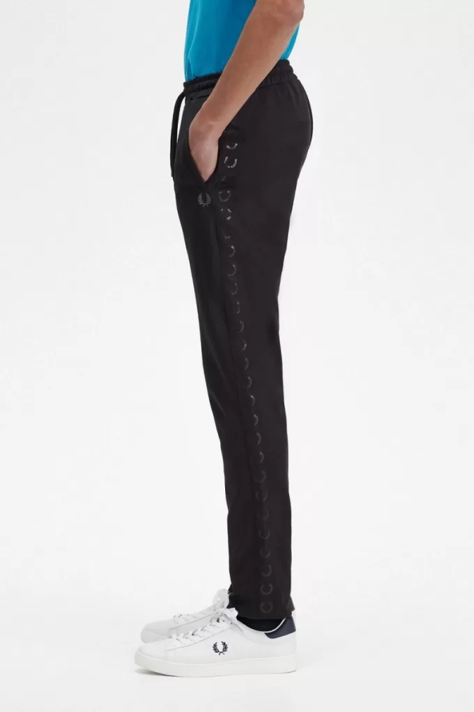 Taped Track Herrenhose Schwarz
