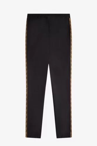 Taped Track Herrenhose Schwarz Braun