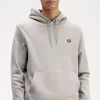 Tipped Hooded Herren-Sweatshirt Grau Tipped Hooded Herren-Sweatshirt Grau
