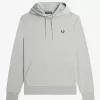 Tipped Hooded Herren-Sweatshirt Grau Tipped Hooded Herren-Sweatshirt Grau