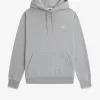 Tipped Hooded Herren-Sweatshirt Grau