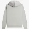 Tipped Hooded Herren-Sweatshirt Grau Tipped Hooded Herren-Sweatshirt Grau
