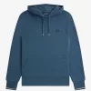 Tipped Hooded Herren-Sweatshirt Mitternachtsblau