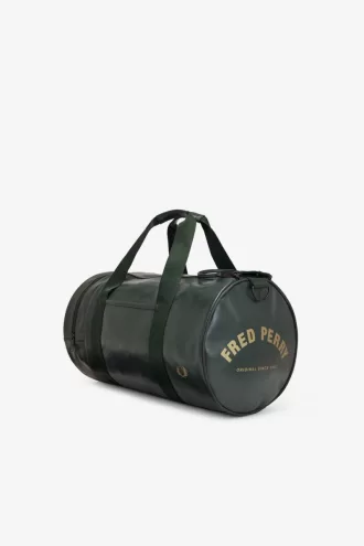 Fred Perry Tonal Barrel Herrentaschen Dunkelgruen 1 330x495 - Tonal Barrel Herrentaschen Dunkelgr&uuml;n