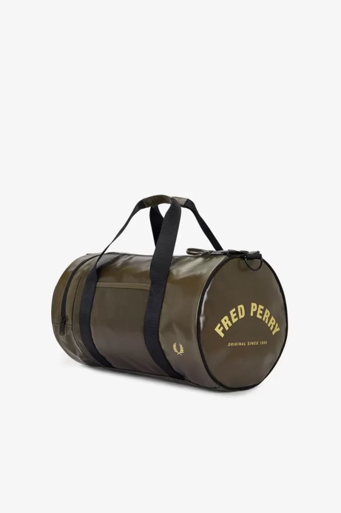 Tonal Barrel Herrentaschen Uniform Grün Gold