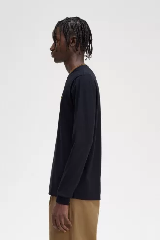 Twin Tipped Herren T-Shirt Navy Dark Coffee