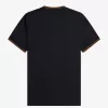 Twin Tipped Herren T-Shirt Navy Dark Coffee