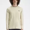 Twin Tipped Herren T-Shirt Oatmeal Beige Schwarz